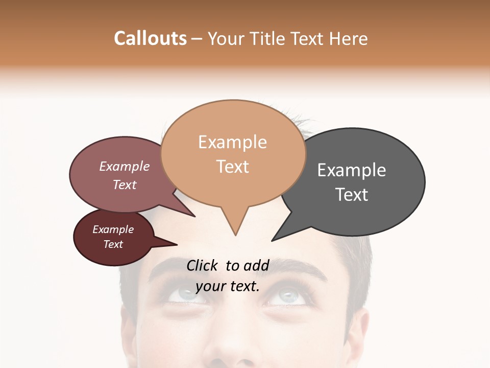 Expression Hair Business PowerPoint Template