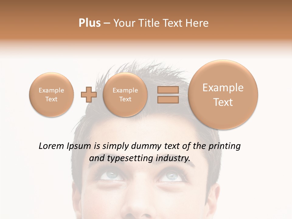 Expression Hair Business PowerPoint Template