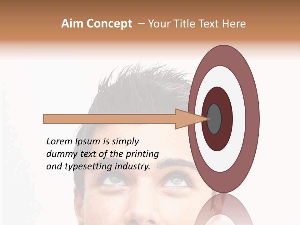 Expression Hair Business PowerPoint Template