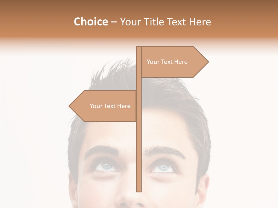 Expression Hair Business PowerPoint Template