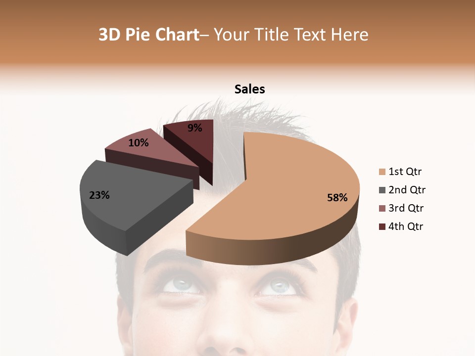 Expression Hair Business PowerPoint Template