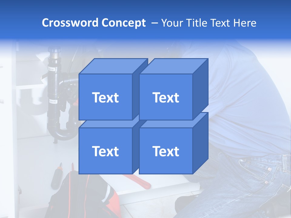 White Uniform Sanitation PowerPoint Template