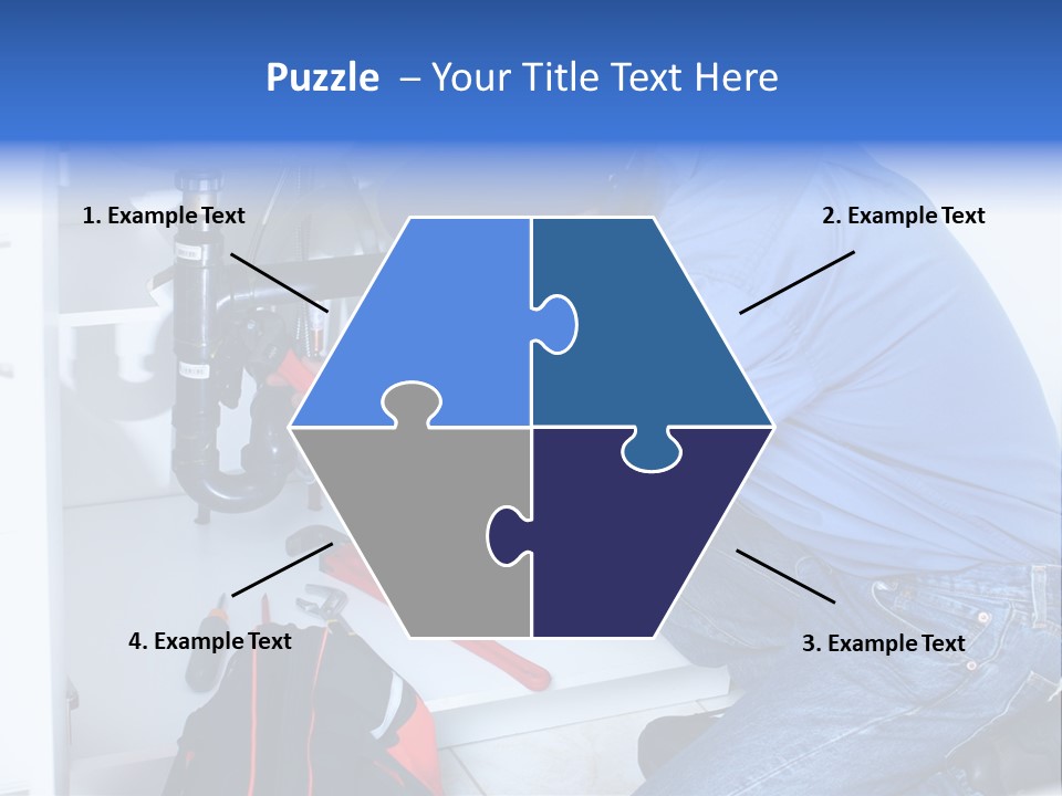 White Uniform Sanitation PowerPoint Template