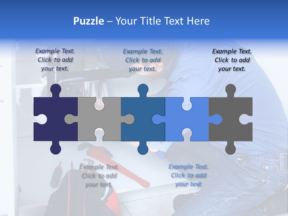 White Uniform Sanitation PowerPoint Template