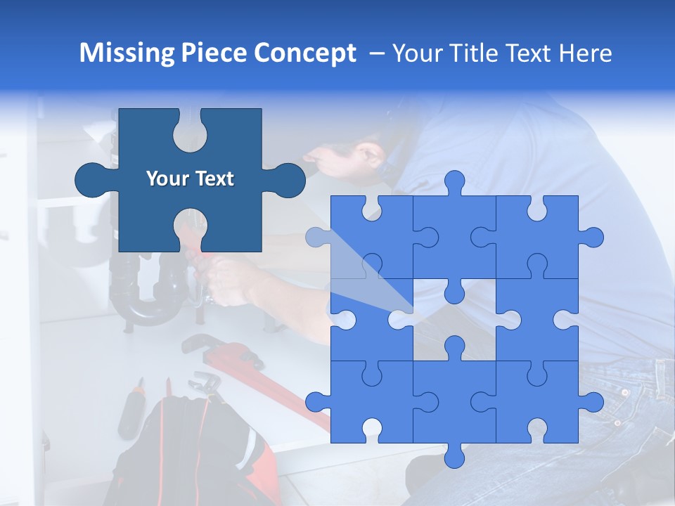 White Uniform Sanitation PowerPoint Template