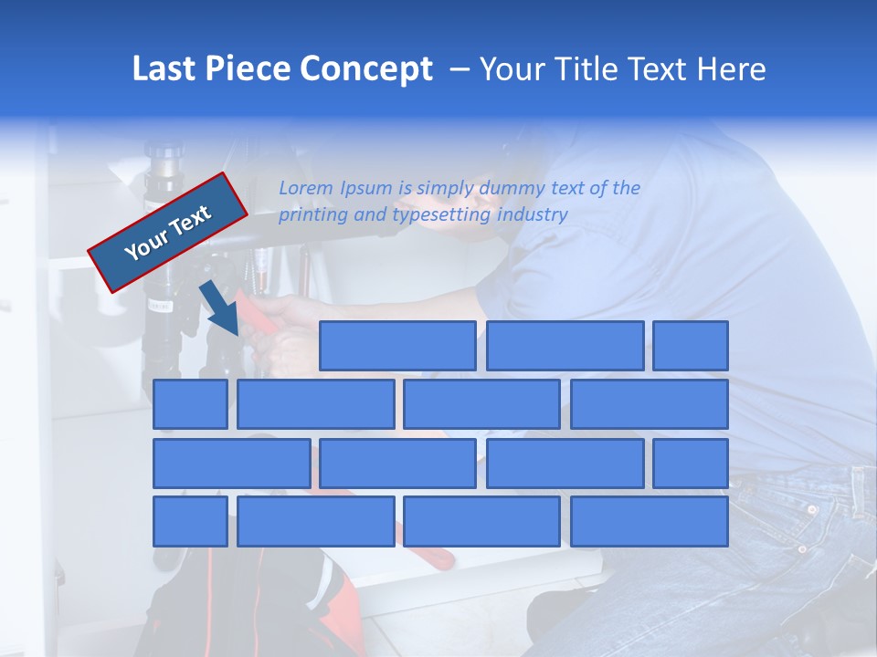 White Uniform Sanitation PowerPoint Template