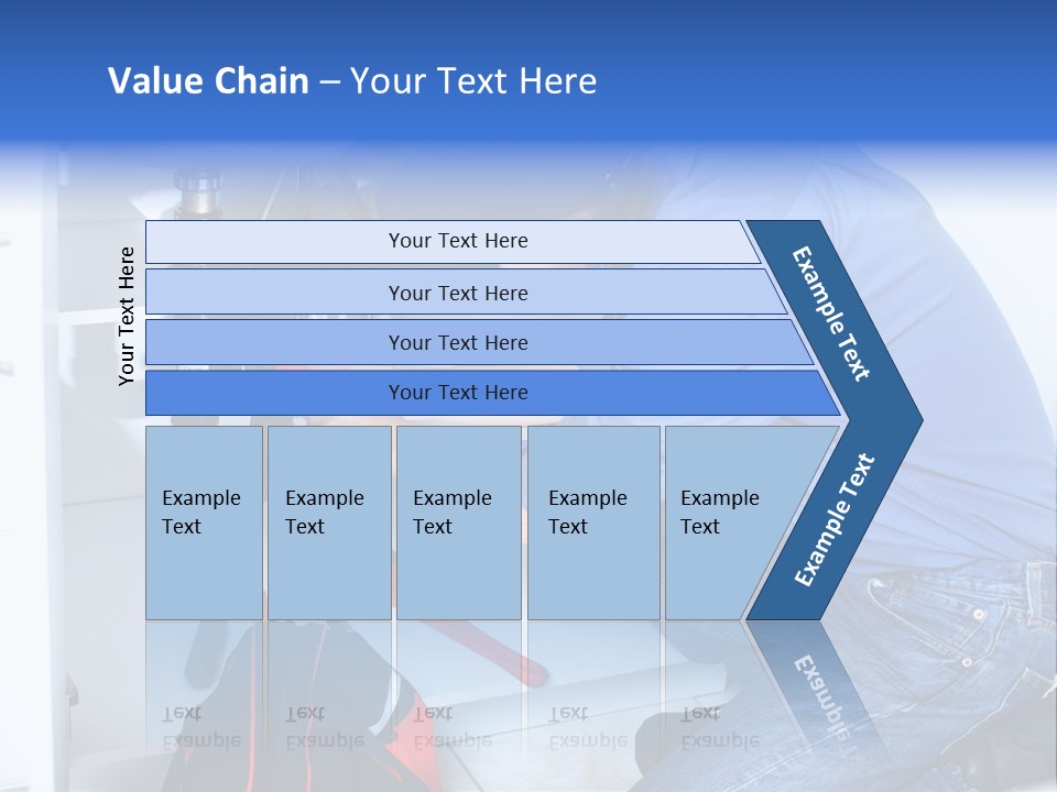 White Uniform Sanitation PowerPoint Template