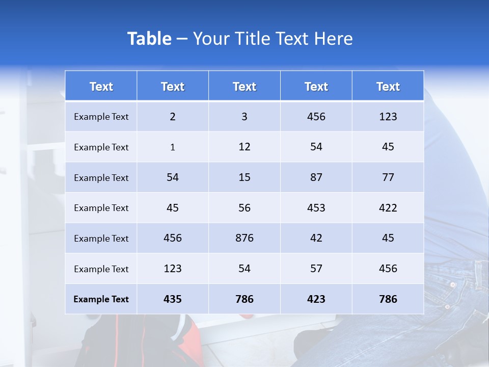 White Uniform Sanitation PowerPoint Template