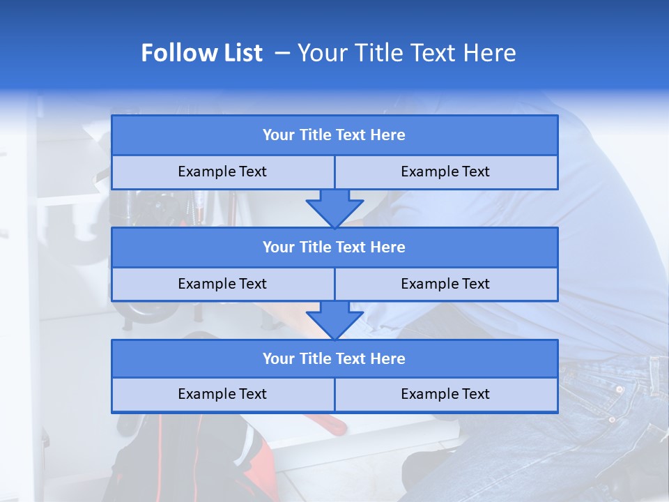 White Uniform Sanitation PowerPoint Template