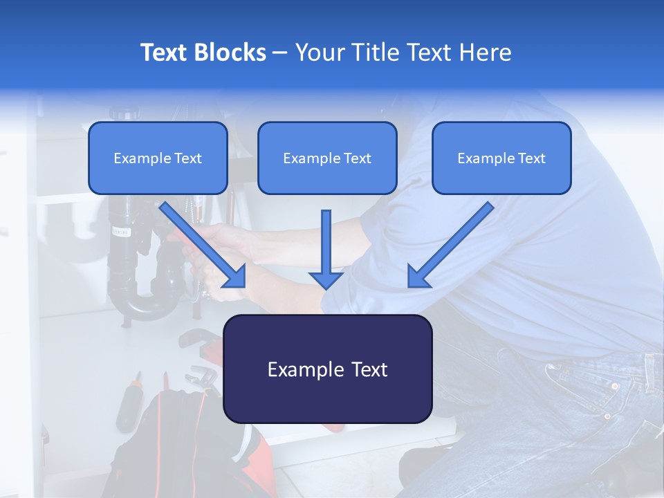 White Uniform Sanitation PowerPoint Template