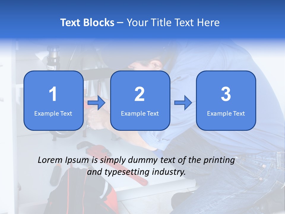 White Uniform Sanitation PowerPoint Template