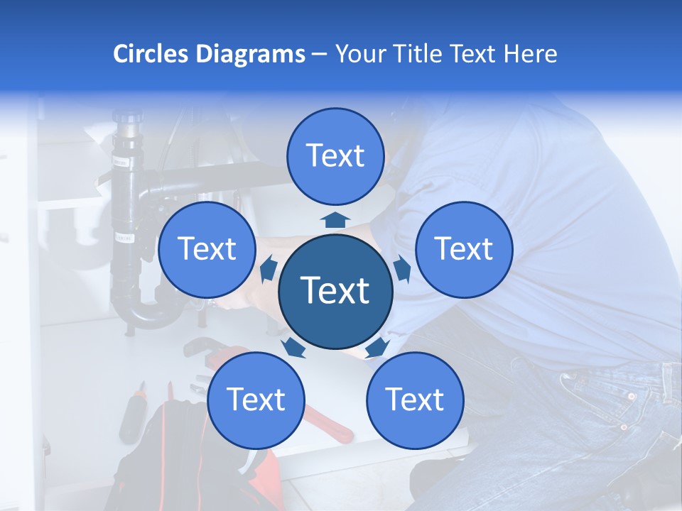 White Uniform Sanitation PowerPoint Template
