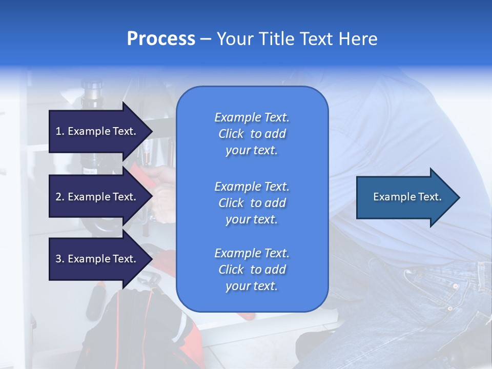 White Uniform Sanitation PowerPoint Template