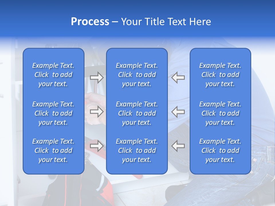 White Uniform Sanitation PowerPoint Template