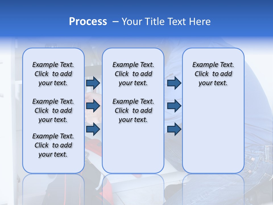 White Uniform Sanitation PowerPoint Template