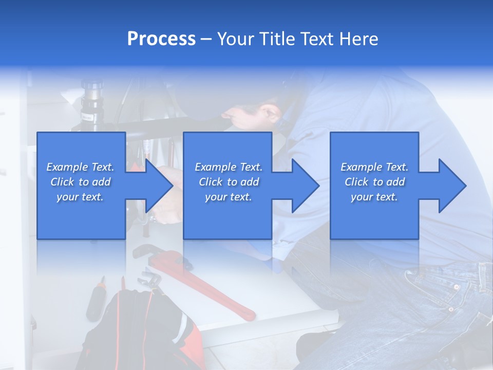 White Uniform Sanitation PowerPoint Template