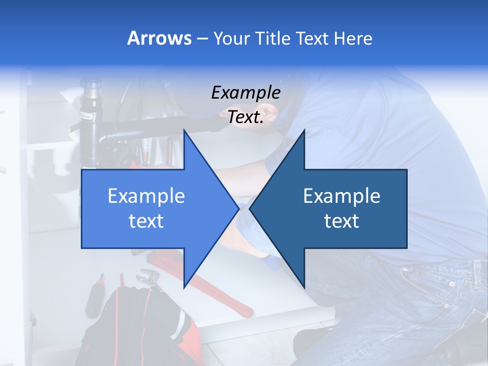 White Uniform Sanitation PowerPoint Template