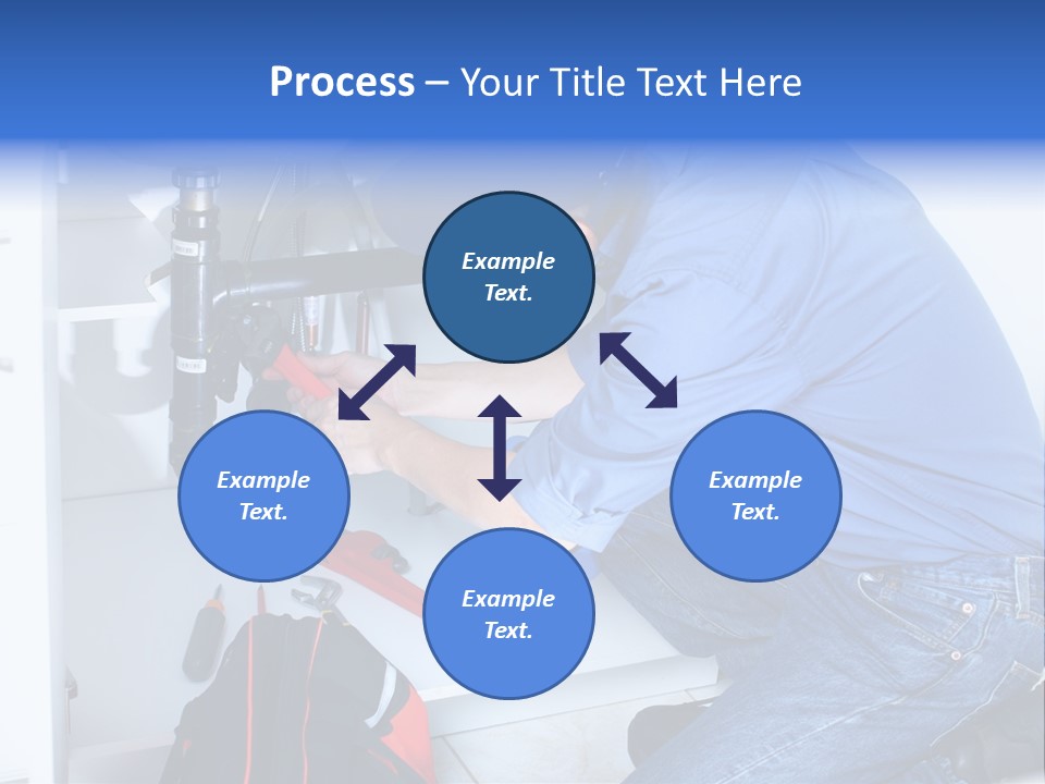 White Uniform Sanitation PowerPoint Template