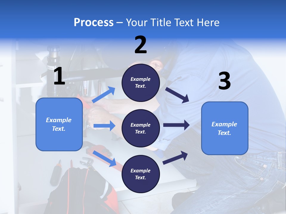 White Uniform Sanitation PowerPoint Template