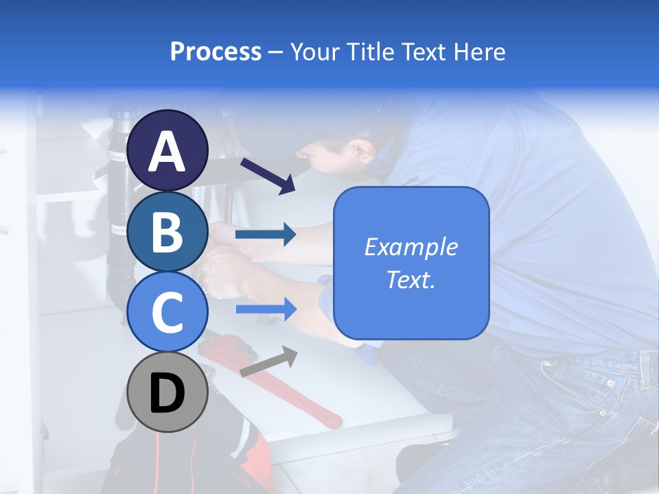White Uniform Sanitation PowerPoint Template