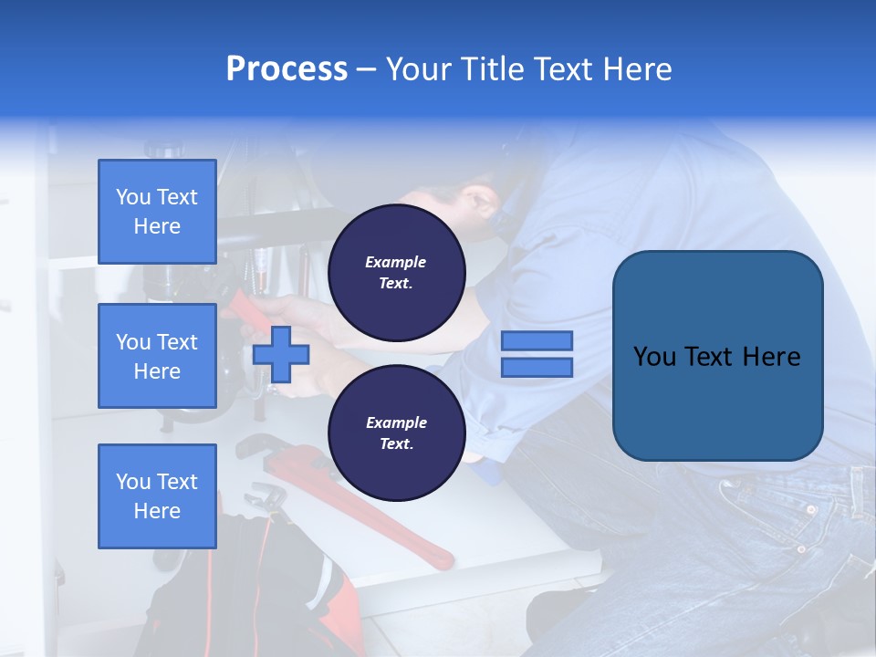 White Uniform Sanitation PowerPoint Template