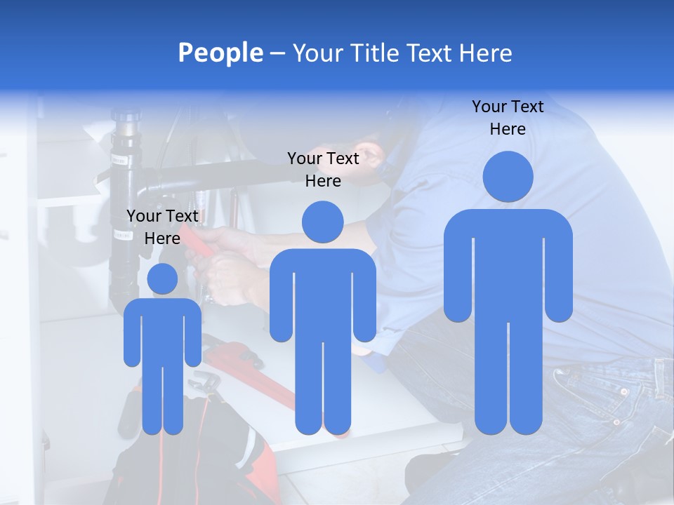 White Uniform Sanitation PowerPoint Template