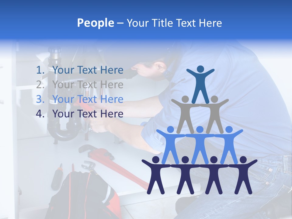 White Uniform Sanitation PowerPoint Template