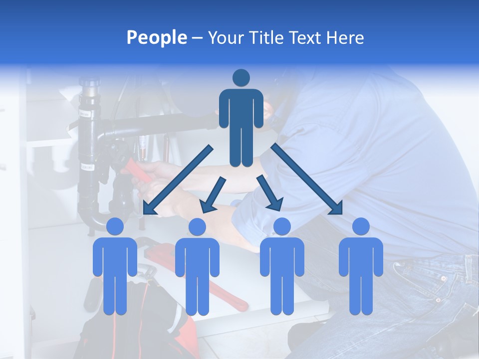 White Uniform Sanitation PowerPoint Template