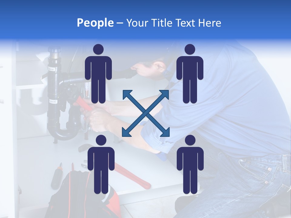 White Uniform Sanitation PowerPoint Template