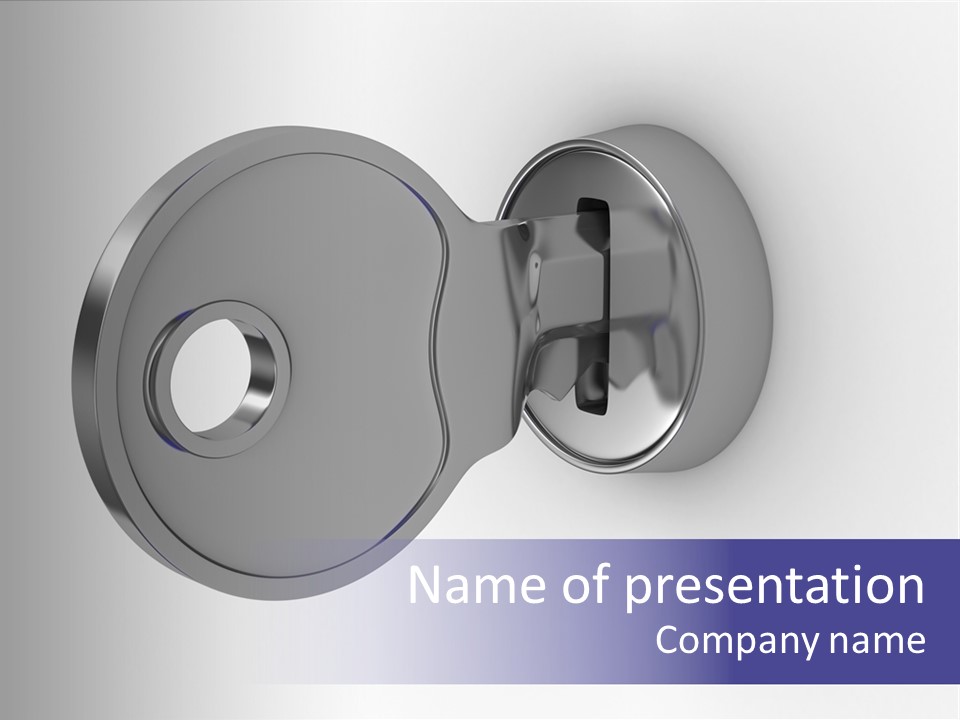 Accessibility Silver Estate PowerPoint Template