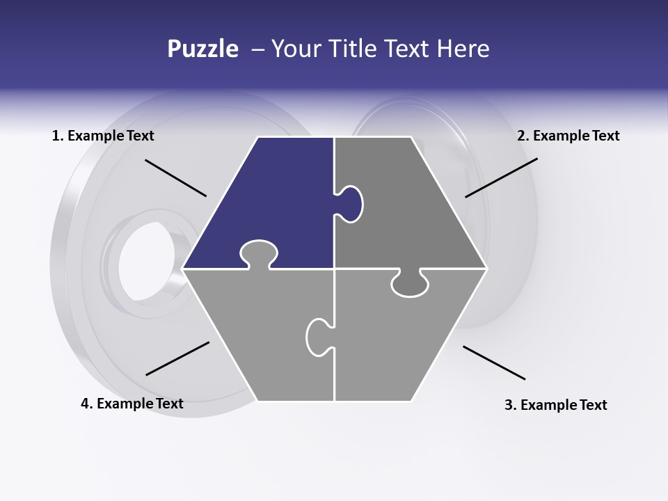 Accessibility Silver Estate PowerPoint Template
