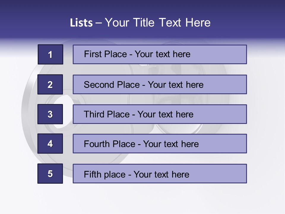 Accessibility Silver Estate PowerPoint Template