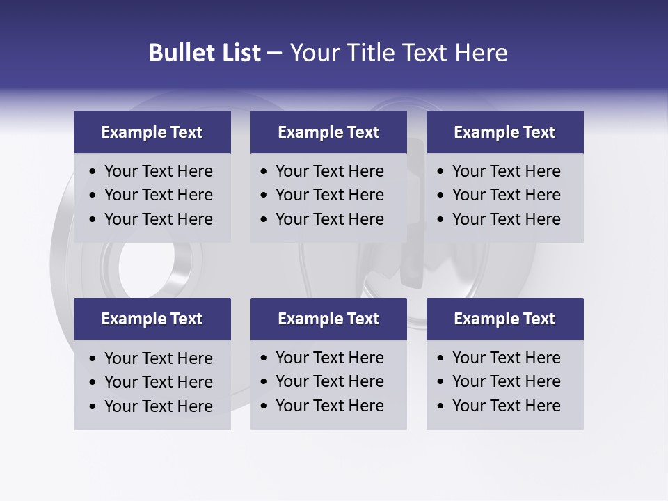 Accessibility Silver Estate PowerPoint Template