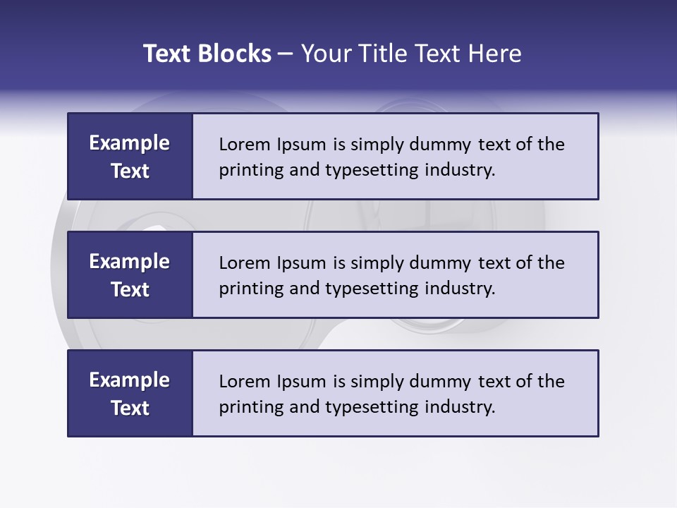 Accessibility Silver Estate PowerPoint Template