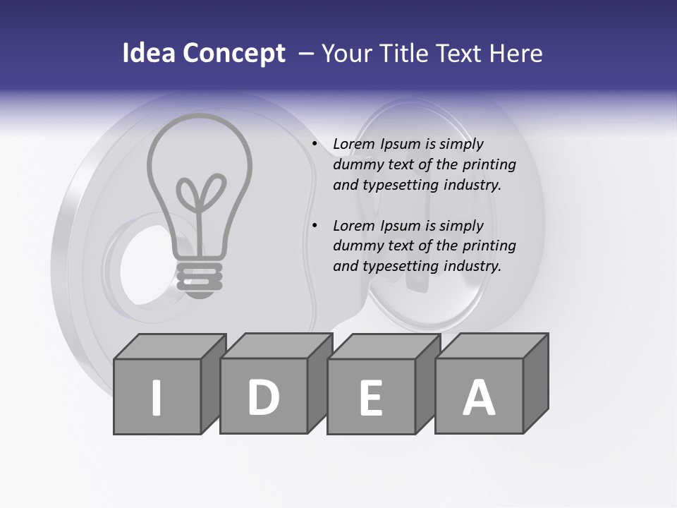 Accessibility Silver Estate PowerPoint Template