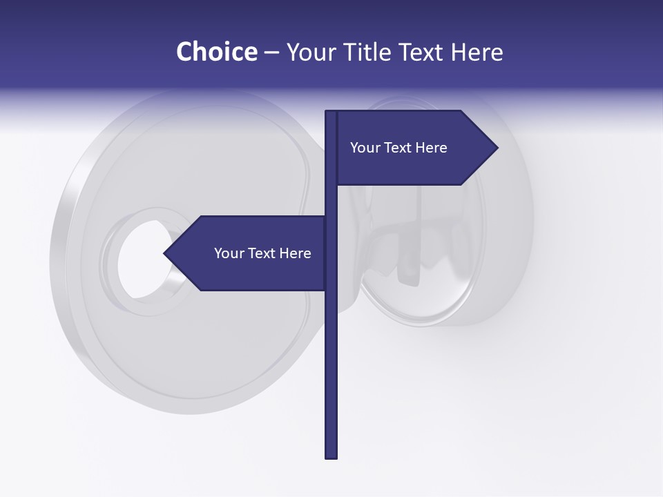 Accessibility Silver Estate PowerPoint Template