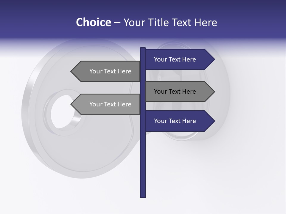 Accessibility Silver Estate PowerPoint Template