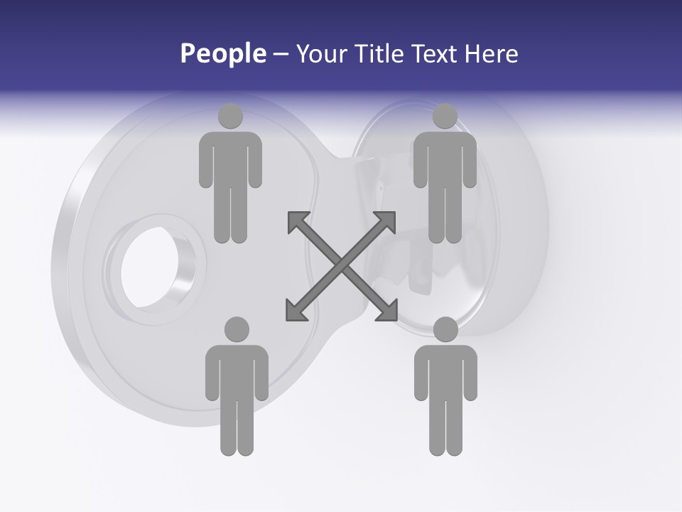 Accessibility Silver Estate PowerPoint Template