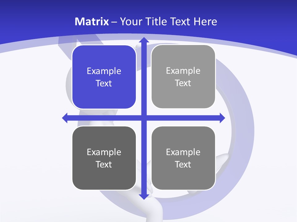 Shape Woman Isolated PowerPoint Template