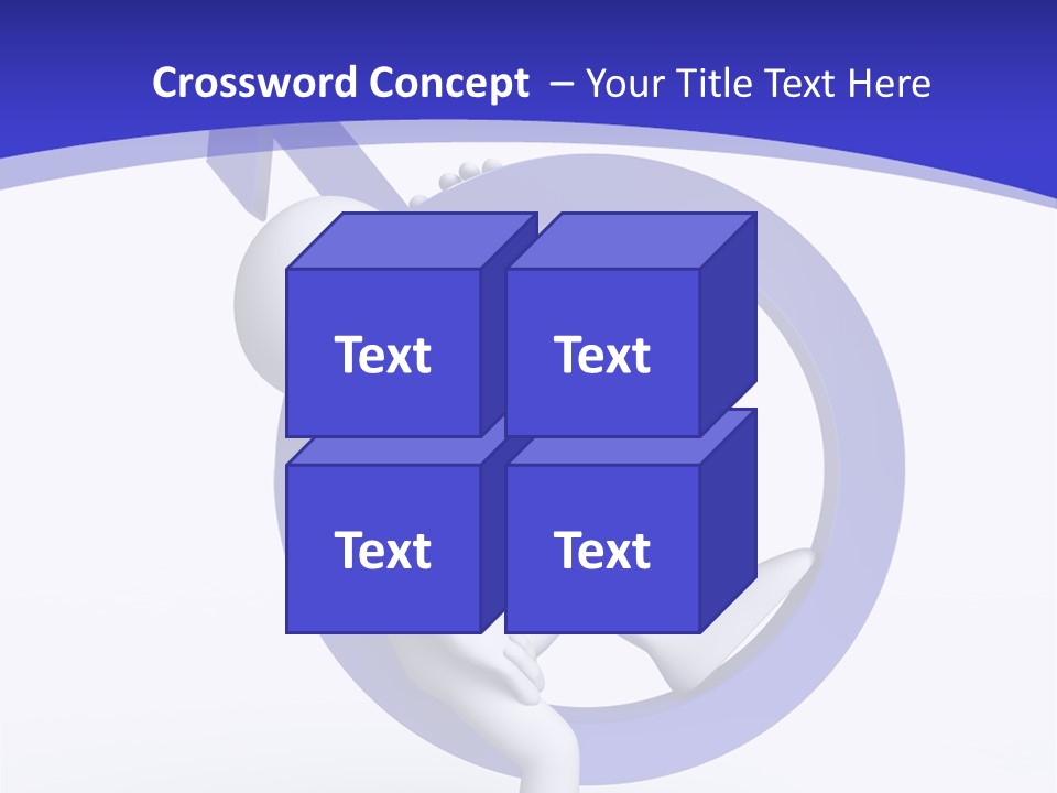 Shape Woman Isolated PowerPoint Template