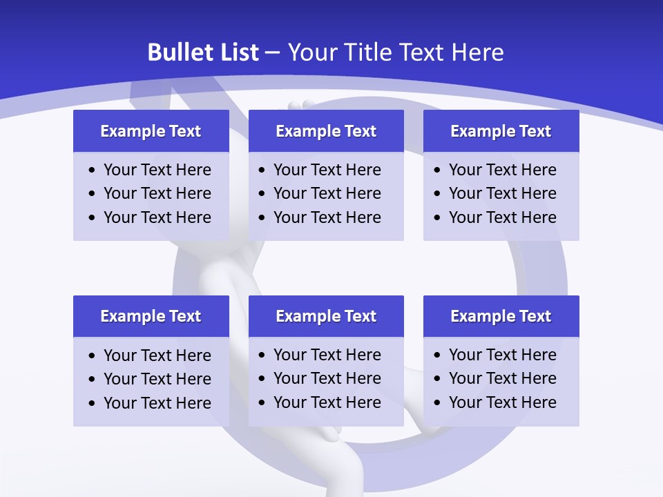 Shape Woman Isolated PowerPoint Template