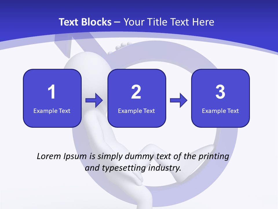 Shape Woman Isolated PowerPoint Template