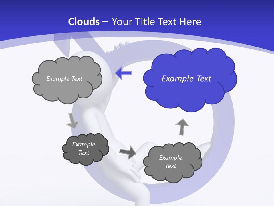 Shape Woman Isolated PowerPoint Template