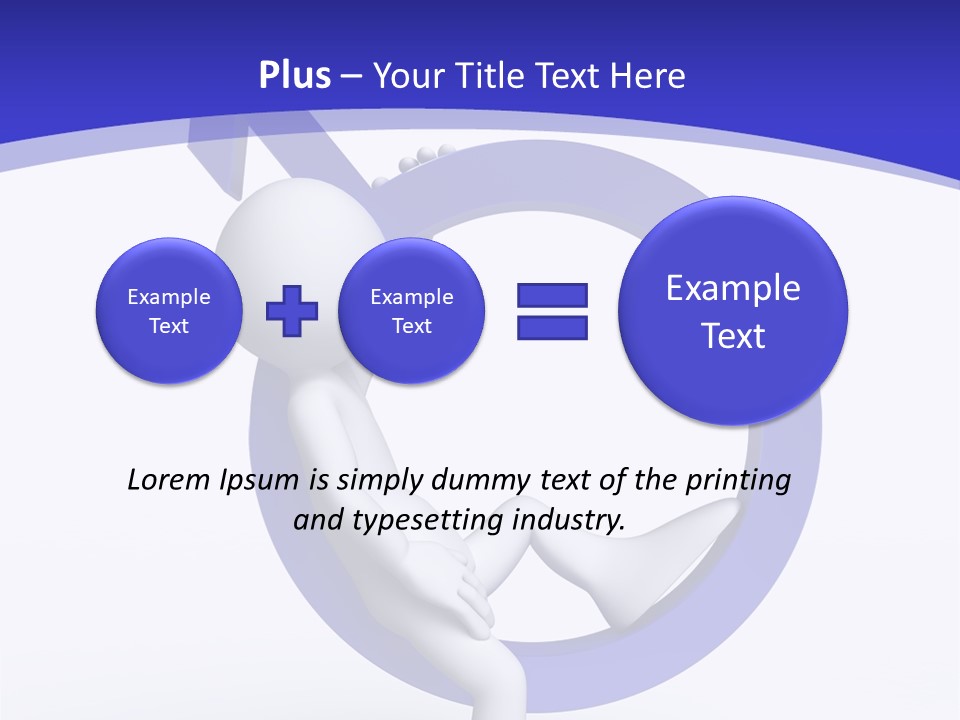 Shape Woman Isolated PowerPoint Template
