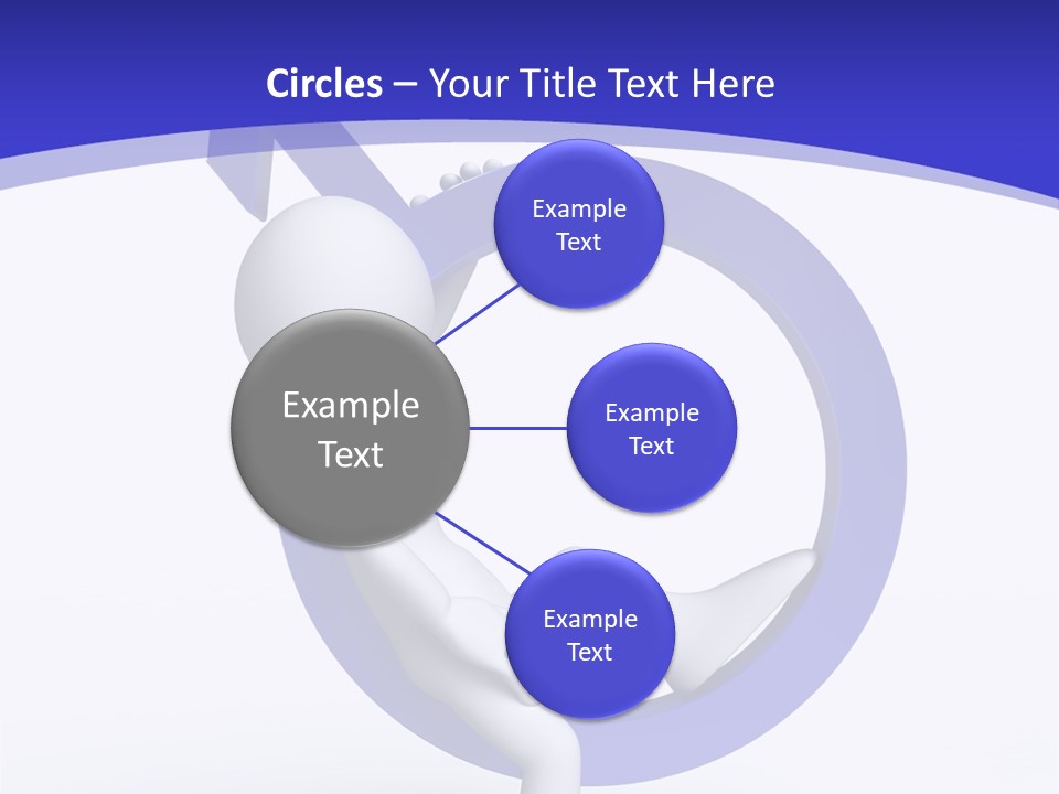 Shape Woman Isolated PowerPoint Template