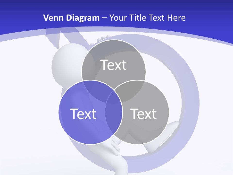 Shape Woman Isolated PowerPoint Template