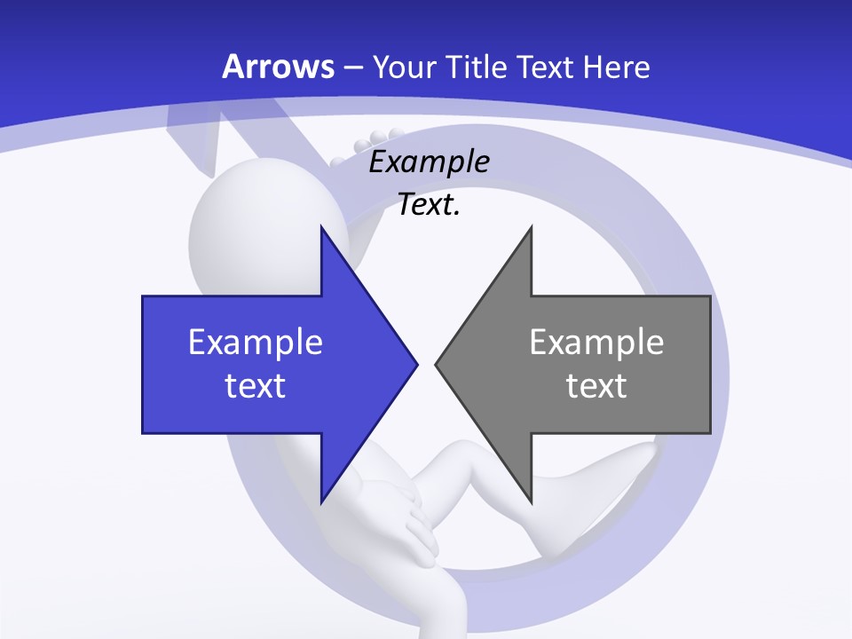 Shape Woman Isolated PowerPoint Template