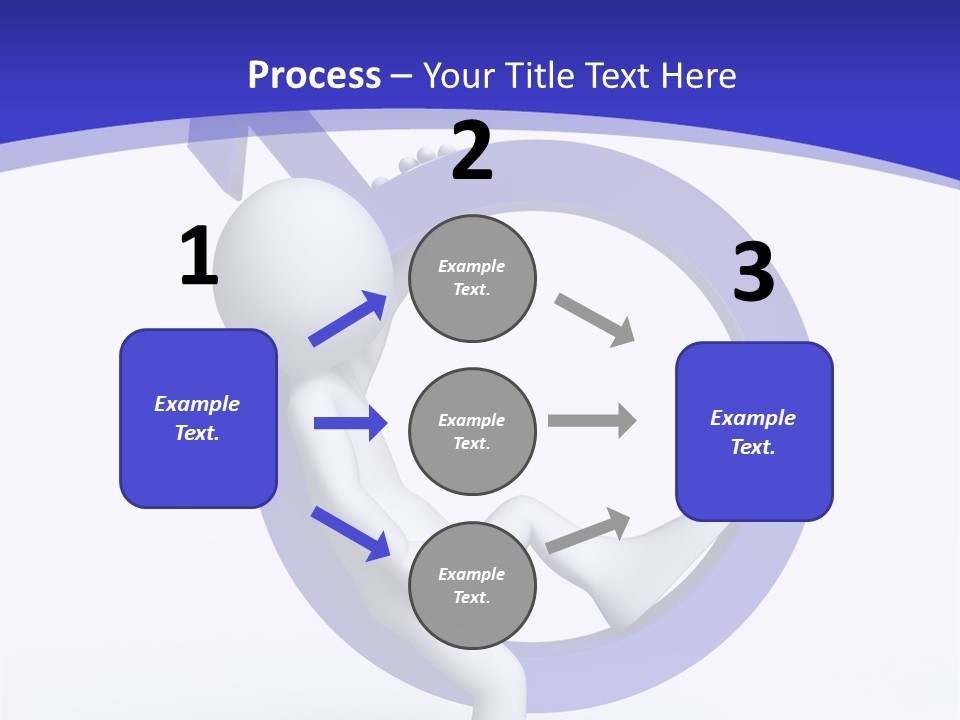 Shape Woman Isolated PowerPoint Template
