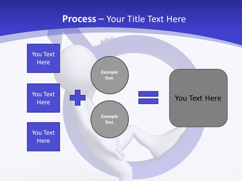 Shape Woman Isolated PowerPoint Template