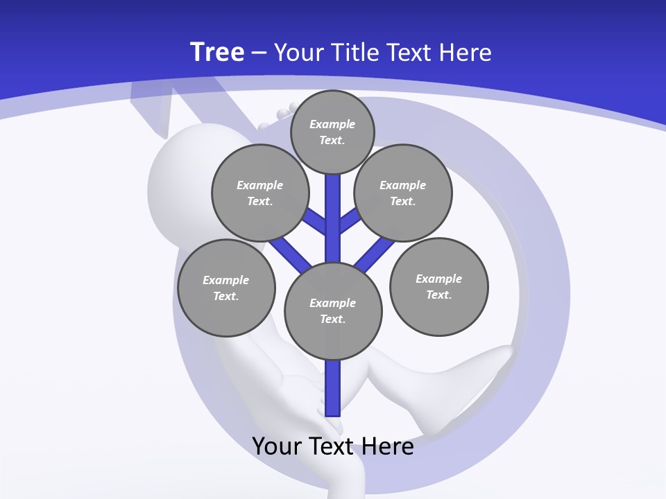 Shape Woman Isolated PowerPoint Template